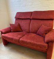 Sofa, 2-Sitzer mit verstellbaren Kopfteilen und Kissen Schleswig-Holstein - Norderstedt Vorschau