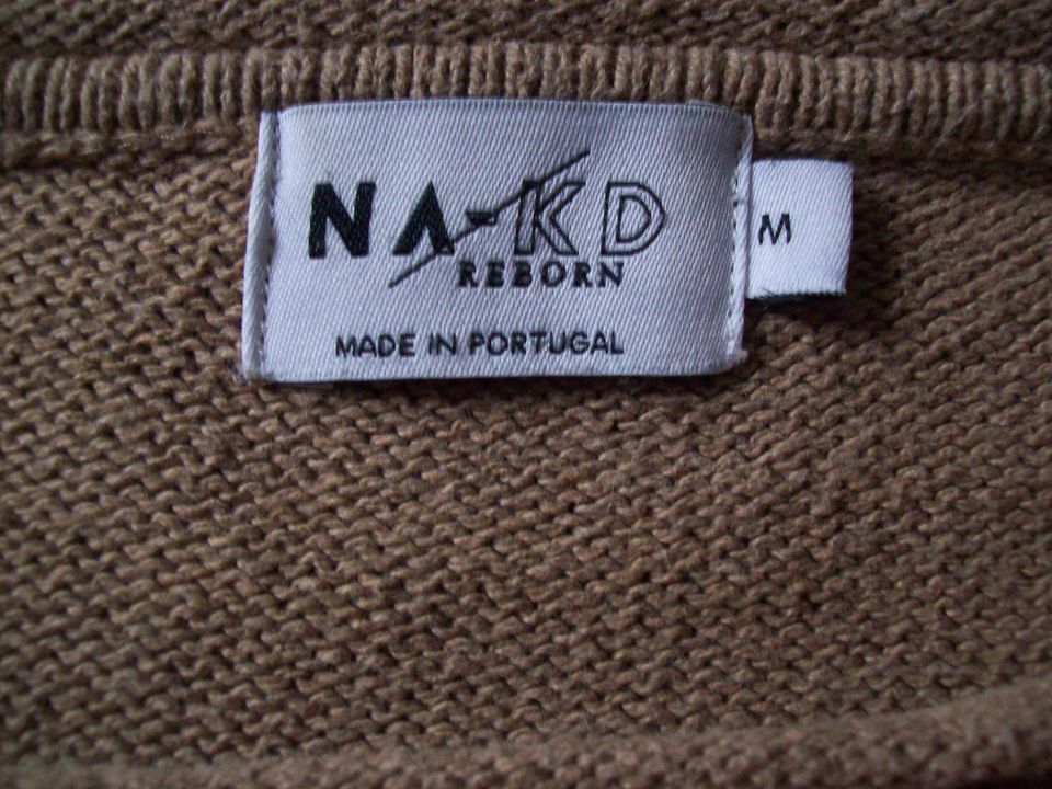 NA-KD Pullover cropped beige Gr. M in Köln