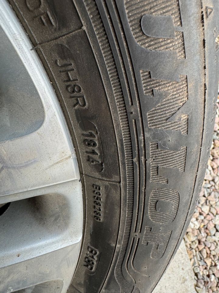 4 Reifen mit Alufelgen 205/55R16 in Grundhof