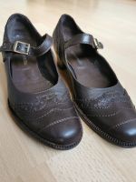 Vintage Leder Pumps Damenschuh, Braun, Größe 39 Nordrhein-Westfalen - Wetter (Ruhr) Vorschau