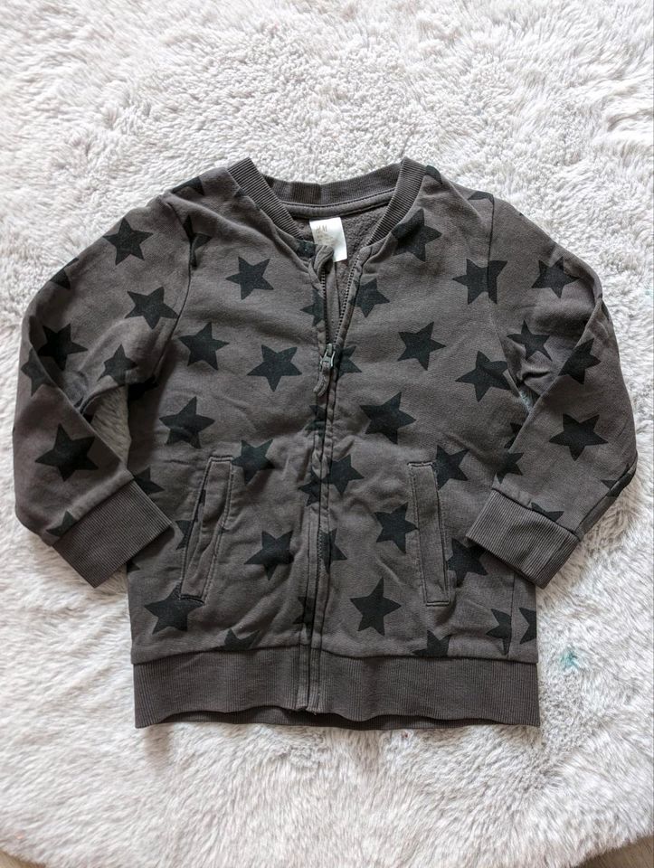 Graue Jungen Jacke Gr. 92 von H&M mit Sternen in Lich