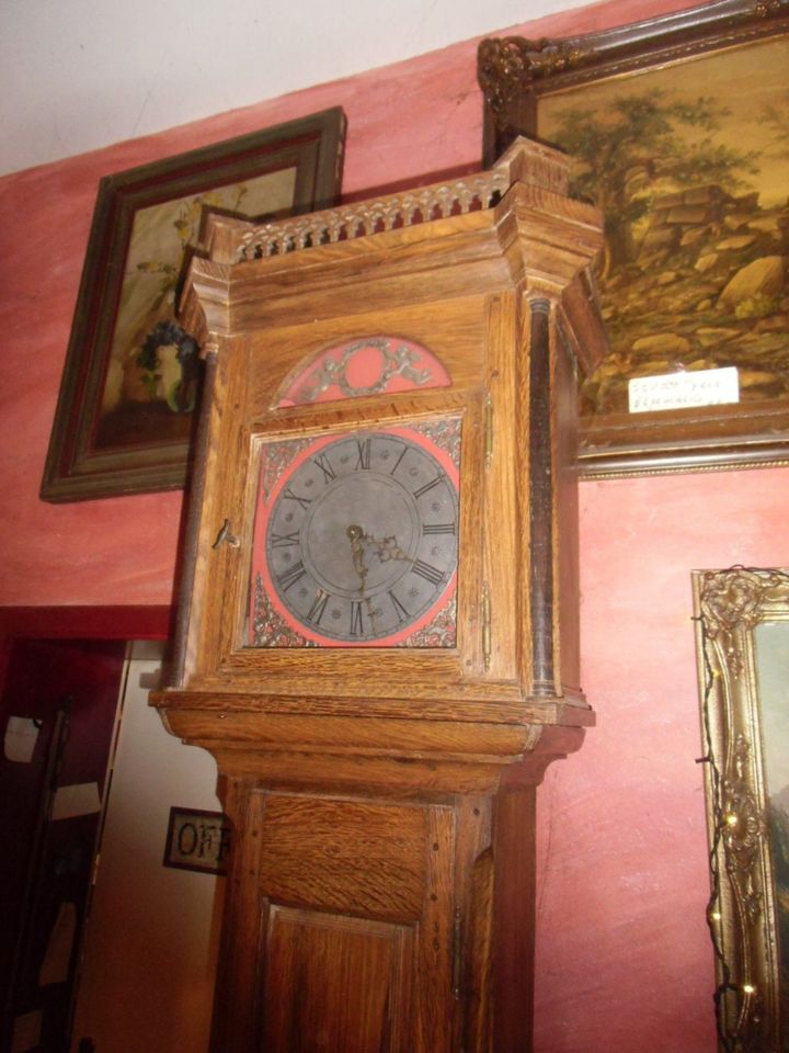 antike Standuhr um 1790, Eiche in Emsdetten