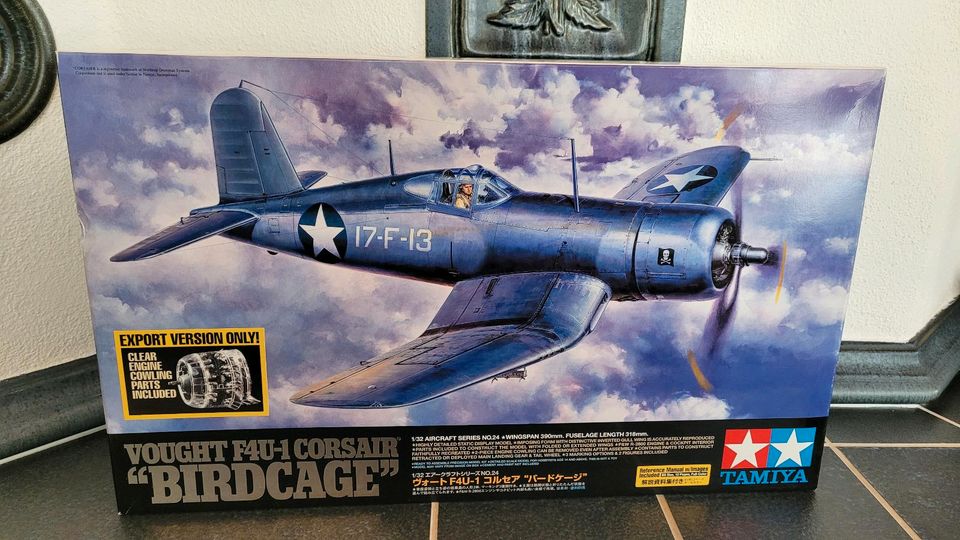 Vought F4U-1 Corsair "Birdcage" 1:32 Tamiya in Aufseß