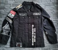 PHILIPP PLEIN DENIM JACKET NO MERCY ON MERCER STREET 40 / L / NEU Hessen - Ober-Mörlen Vorschau