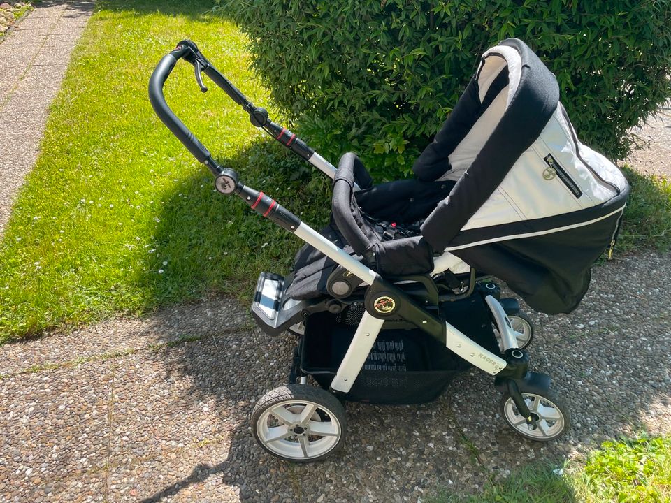 Kinderwagen Hartan Racer GT mit Handbremse in Hofheim am Taunus