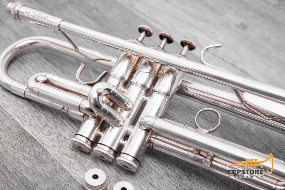 LaTromba Trompete Trumpet Silber Silver heavy Custom in Wiedergeltingen