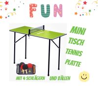 Tischtennisplatte, Vermiete Mini-Tischtennispl.+ Schläger+ Bällen Brandenburg - Potsdam Vorschau