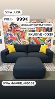 Sofa Couch Big Sofa inklusive Hocker von Gallery M by mUSTERRING Nordrhein-Westfalen - Krefeld Vorschau
