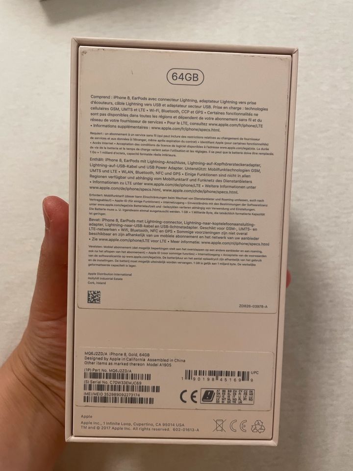 Iphone 8 in roségold 64gb in Horn-Bad Meinberg