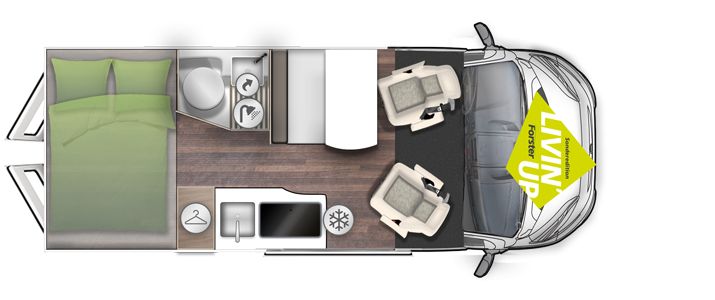 Wohnmobil mieten, Camper mieten 1-7 Pers. 6-7m Länge, Solar, TV in Berlin