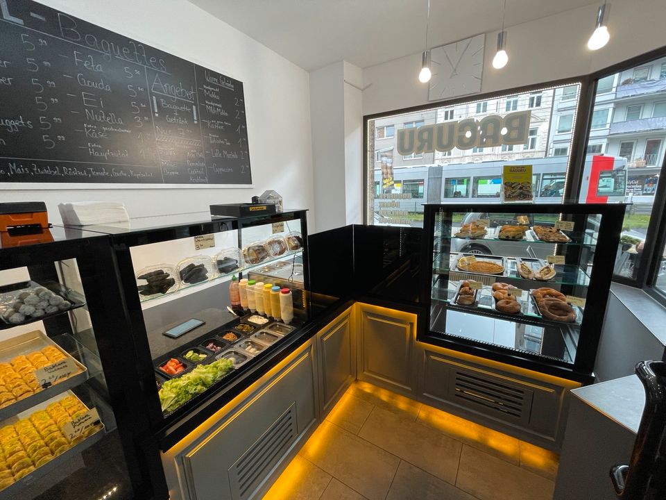 Moderner Sandwich-Laden | sehr niedrige Miete | Top Lage in Düsseldorf