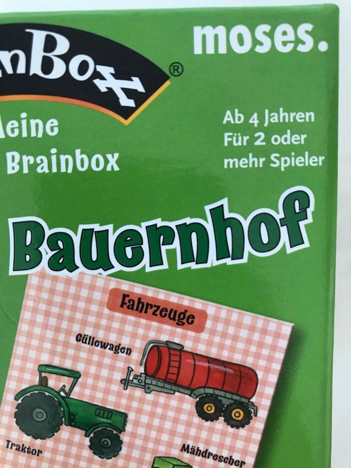 Auf dem Bauernhof Spiel Merken Brain Box in Wasserburg am Inn