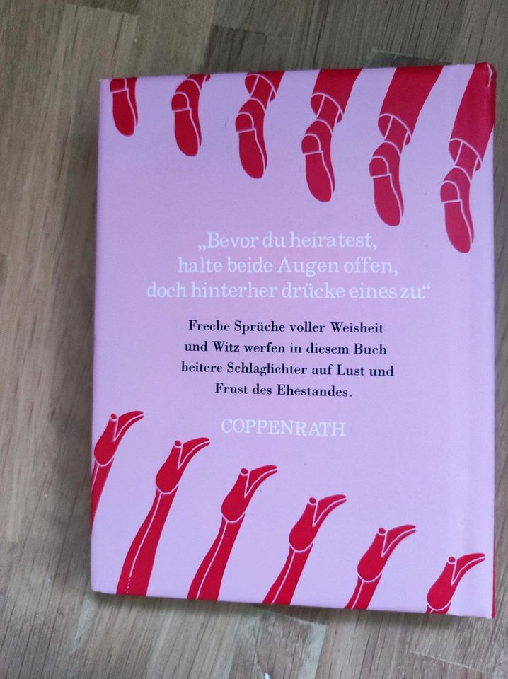 Ehefibel Buch zum Heiraten Hochzeit rot Sie&Ihn in Mönchengladbach