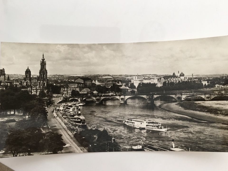 Panoramafoto Dresden vor über 50 Jahren in Chemnitz