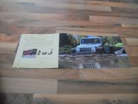 Jeep Wrangler Prospekt von 7/2007 mit 34 Seiten selten+neuwertig Niedersachsen - Bovenden Vorschau