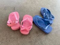 Baby Havaianas rosa und blau Baden-Württemberg - Ostrach Vorschau