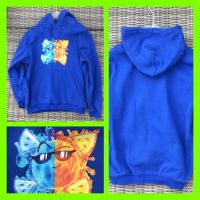 Hoodie von Chaosfloh 44, Feuer-Eis-Melone, Gr. 128/134 Sachsen - Wurzen Vorschau