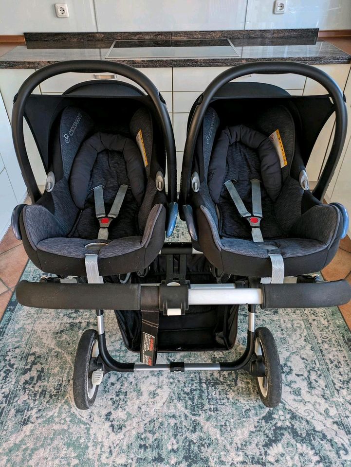 Kinderwagen Bugaboo donkey twin inkl Maxicosi+Easyfix in München