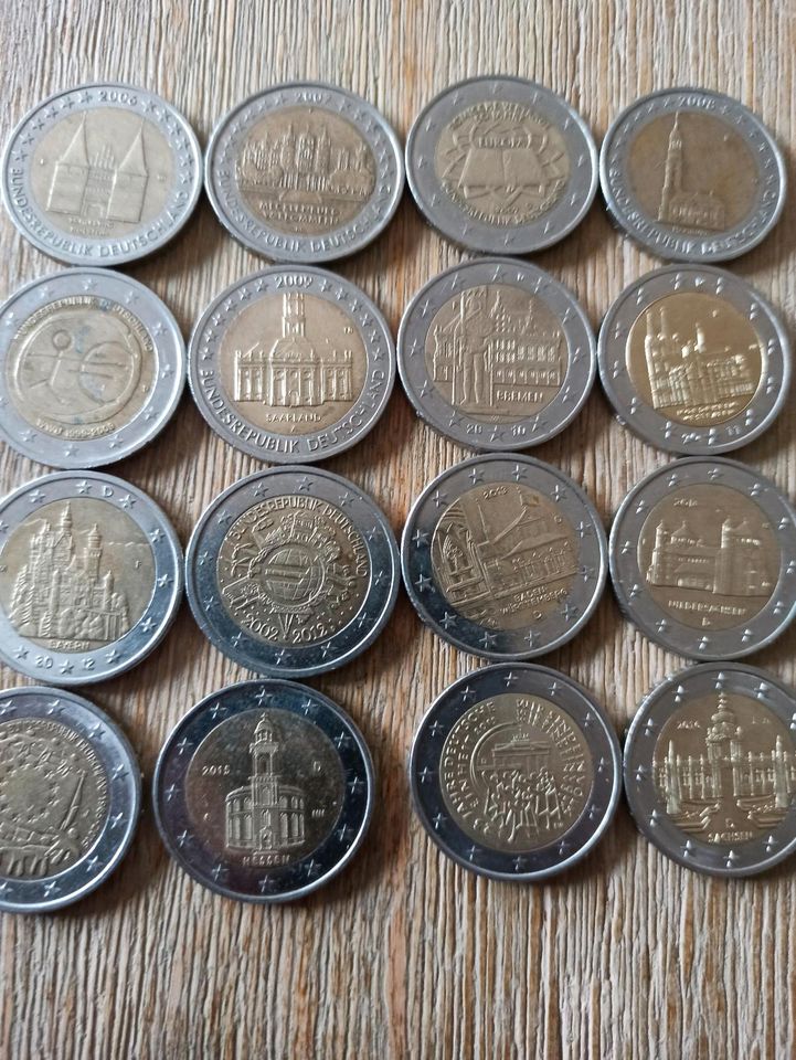 2 Euro Münzen in Hellenthal