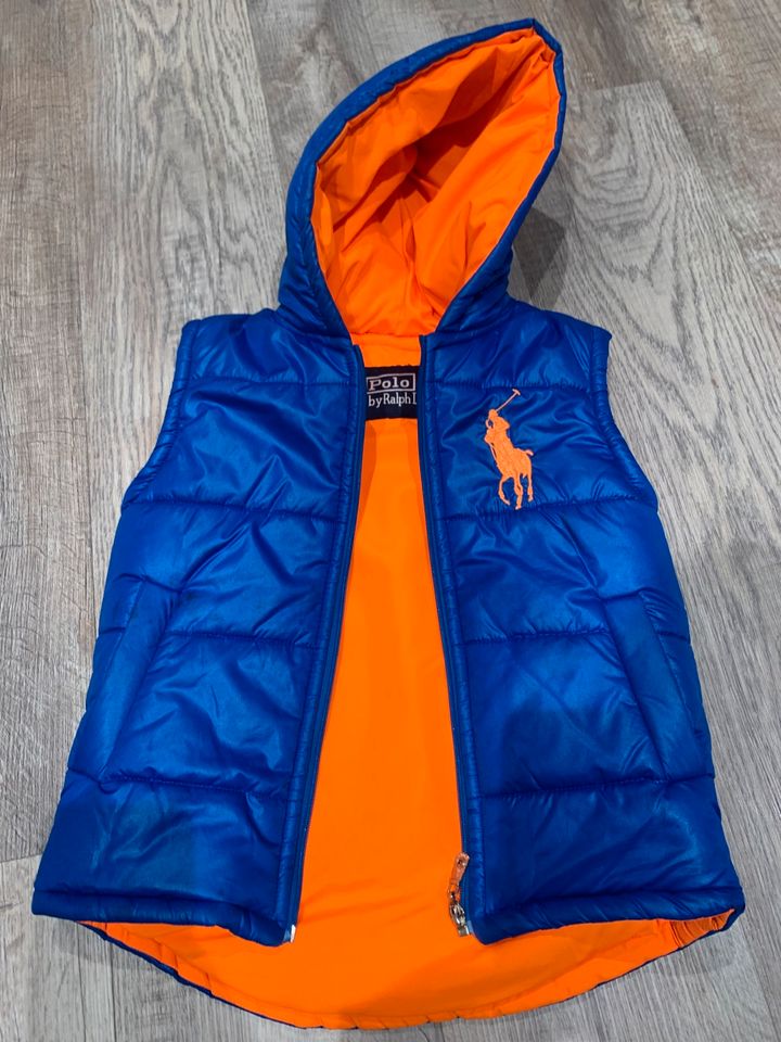Polo Ralph Lauren Weste Jacke Übergangsjacke Gr. 4, blau orange in  Niedersachsen - Wedemark | eBay Kleinanzeigen ist jetzt Kleinanzeigen