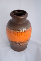 Boden-vase, Orange Braun, Scheurich-Keramik 291-28, Höhe: 28,5 cm Baden-Württemberg - Ettlingen Vorschau