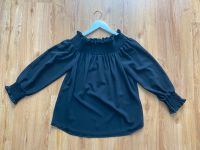 Off Shoulder Bluse Schwarz Bayern - Hirschaid Vorschau