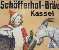 SUCHE Schöfferhof Bräu Kassel Cassel Emailleschild Emailschild Bayern - Würzburg Vorschau