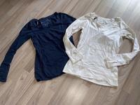 Takko Fashion Damen Shirts Longsleeves blau und weiß Gr.S Niedersachsen - Sachsenhagen Vorschau
