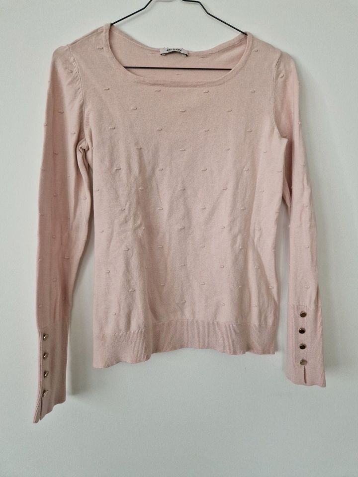 Orsay Langarmshirt Pullover Damen rosa XS/S in Waiblingen