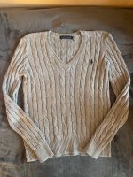 Polo Ralph Lauren Grauer Zopfstrick Strick Pulli Pullover Düsseldorf - Bilk Vorschau