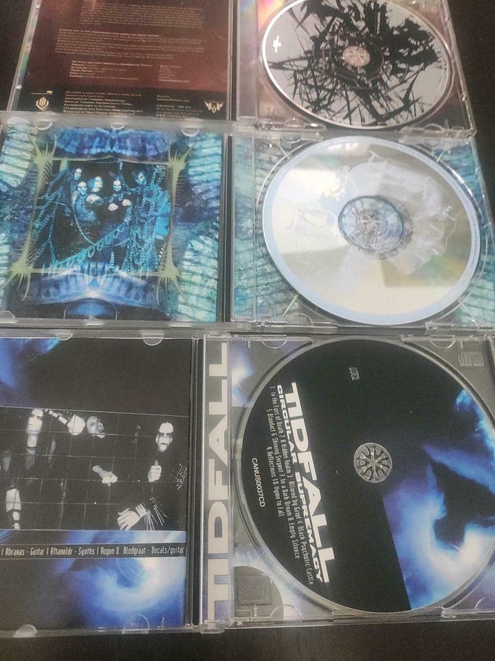 TIDFALL - 3 CD`s Nucleus, Instinct Gate, Circular Supremacy Black in Düsseldorf