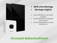 Balkonkraftwerk Growatt 600W WR + FullBlack Module Montage n.A. Niedersachsen - Cloppenburg Vorschau