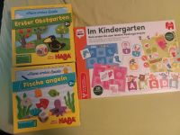 3 Spiele: Erster Obstgarten / Fische angeln / Im Kindergarten Köln - Porz Vorschau