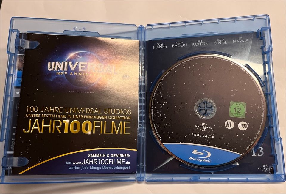 Apollo 13 Blu-ray neuwertig in Uffenheim