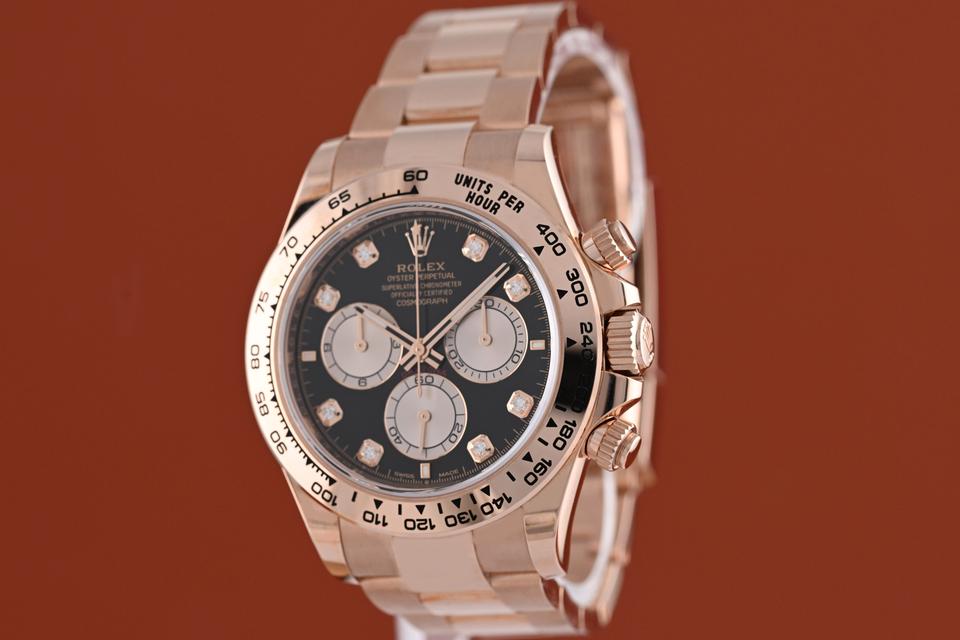 Rolex Daytona 126505 - Rose Gold - Full Set - Black Diamond Dial in Stuttgart