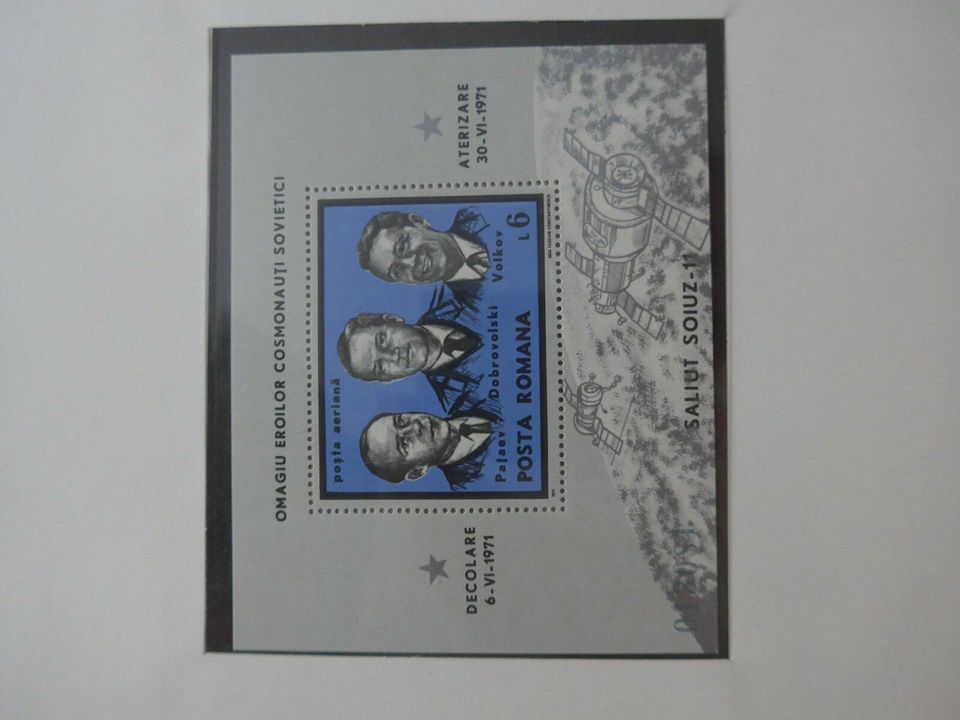 Rumänien Briefmarken Blöcke in Datteln