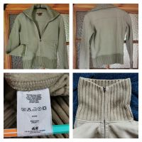 Damen-Strickjacke kuschelig Gr. 40 Bauchtaschen H&M olivgrün Schleswig-Holstein - Elmshorn Vorschau