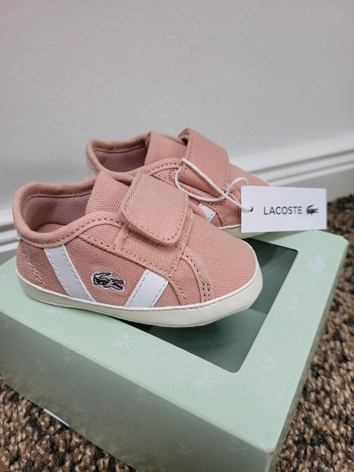 neu* Lacoste Schuhe Gr. 17 Babyschuhe my first lacoste rosa blau in  Niedersachsen - Wetschen | eBay Kleinanzeigen ist jetzt Kleinanzeigen