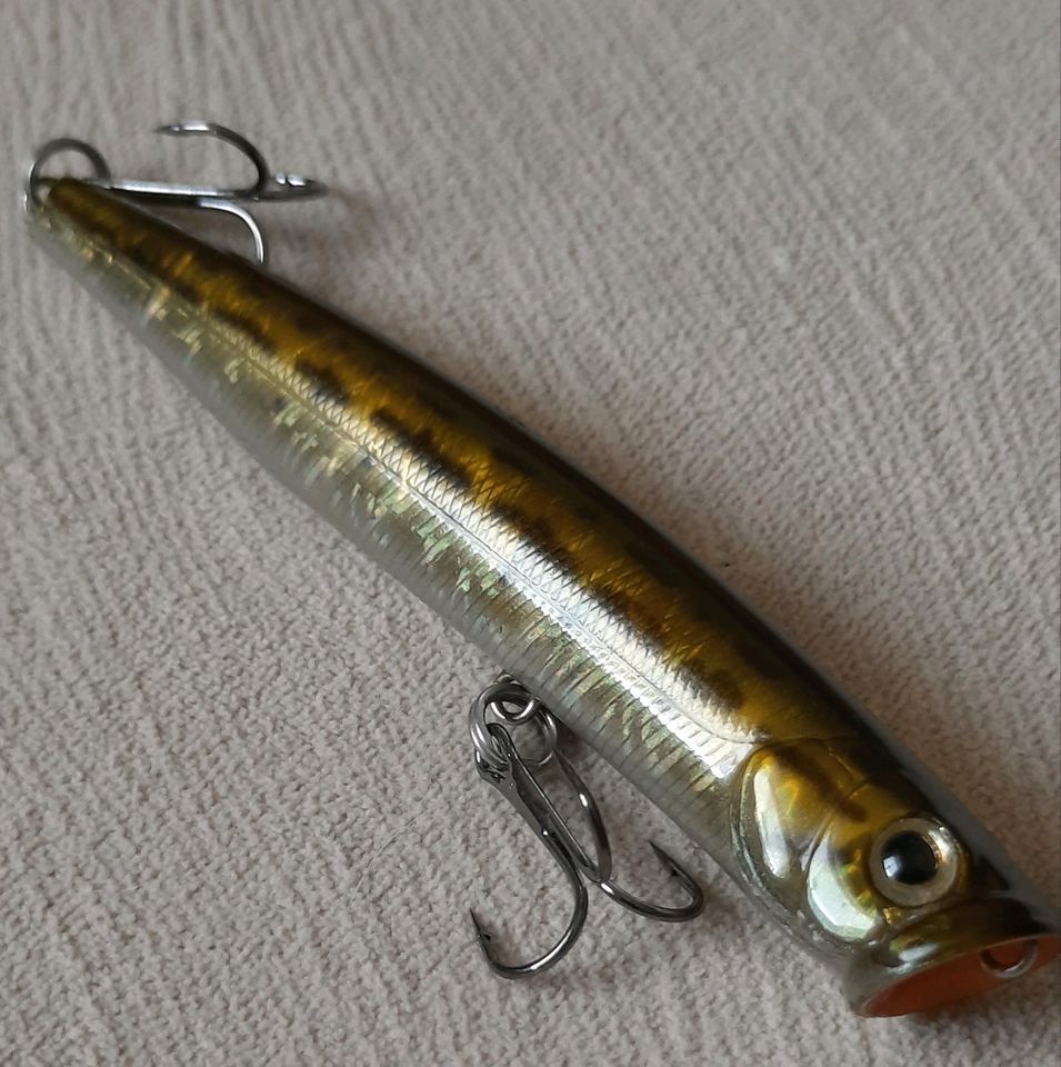 Zipbaits Skinny Pop 90 Topwater Popper Wobbler/no Illex Megabass in Berlin