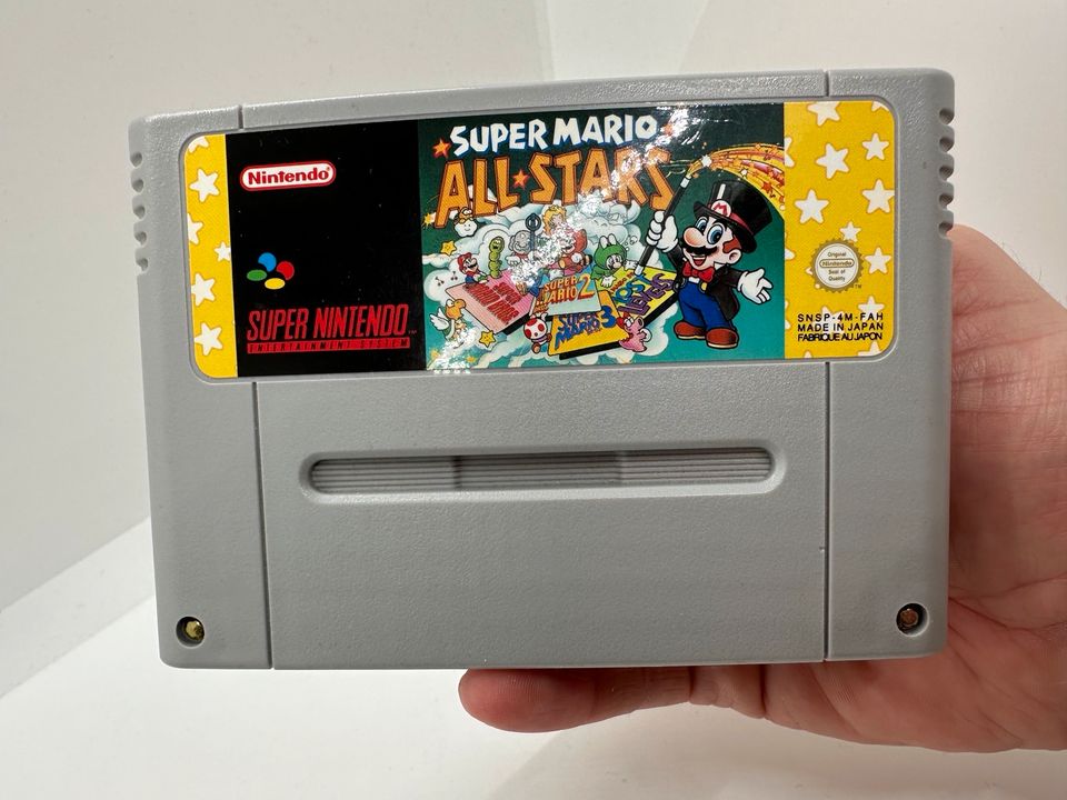 Super Mario Allstars All Stars Super Nintendo SNES Spiel Modul EN in Köln