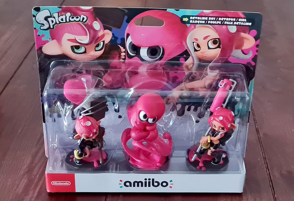 Amiibo - Splatoon 2 - Octoling Junge, Mädchen & Octopus - NEU OVP in Würselen