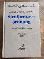 StPO Kommentar - Meyer-Goßner / Schmitt - 63. Auflage 2020 Hessen - Gießen Vorschau