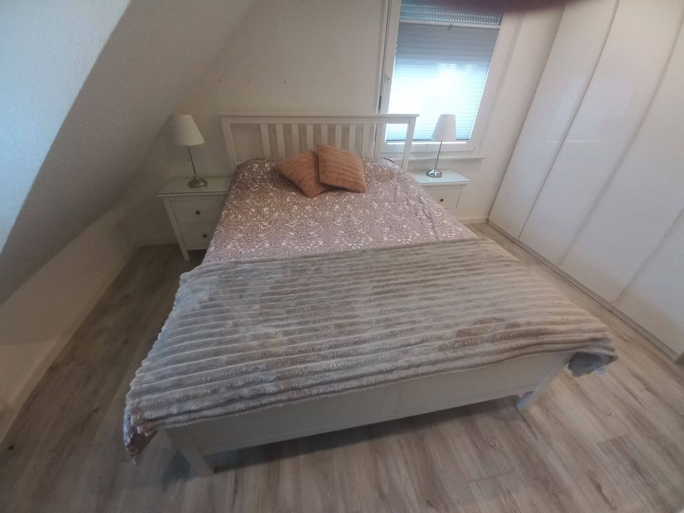 IKEA Doppelbett,160x200 + 2 Nachttische in Wuppertal