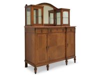 ANTIK! Vitrinenschrank restauriert Art Déco um 1925 Mahagoni Kredenz Buffet J-0165 Nordrhein-Westfalen - Lüdinghausen Vorschau