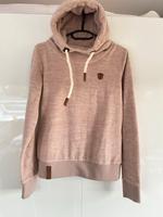 Naketano Fleece Hoodie Pullover „Kanisterkopf“, altrosa Gr. S top Thüringen - Gotha Vorschau