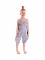 Sommer Overall Jumpsuit von Dodokidswear in Grau/Rosa Gr.134/140 Nordrhein-Westfalen - Warendorf Vorschau