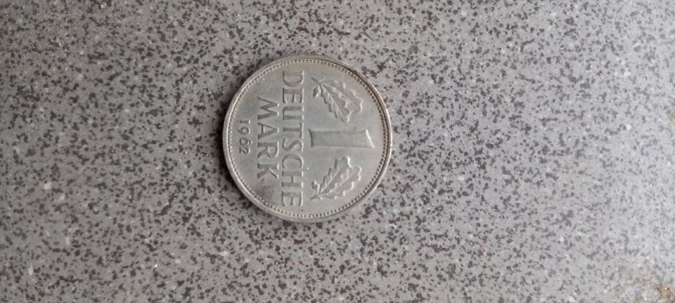 1 Deutsche Mark 1962er in Bad Wilsnack