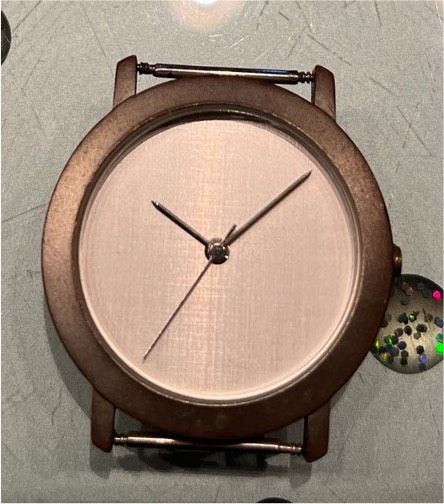 Armbanduhr Farbe silber/Edelstahl in Bruchköbel