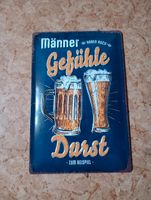 Blechschild Bier / Männer / Geburtstag / Sammler Bayern - Deining Vorschau