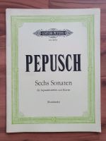 Pepusch 6 Sonaten Blockflöte und Klavier Berlin - Lichtenberg Vorschau